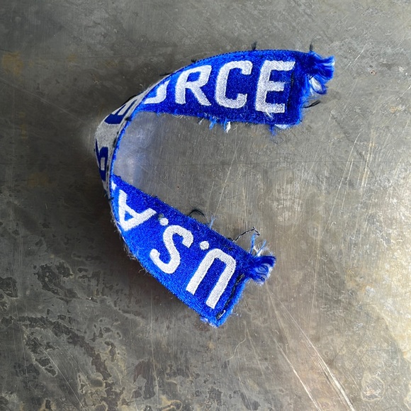 U.S. AIR FORCE blue tape patch, vintage - Picture 6 of 9